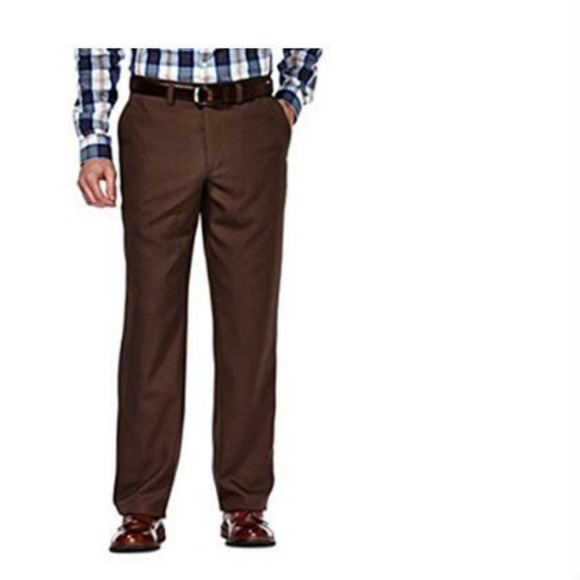 haggar men's stretch chino pant